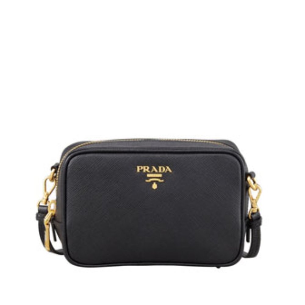 Prada Camera Shoulder Bag Saffiano Leather Mini